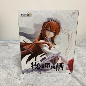 Steins Gate 마키세 크리스 웨딩 드레스 피규어