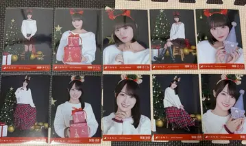 노기자카46 브로마이드 크리스마스 엔도 사쿠라, 카키 하루카