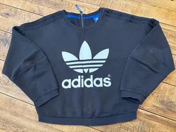 아디다스 속기모 맨투맨 세잎클로버 로고