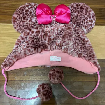 디즈니 레오파드 무늬 팬캡