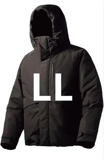 워크맨 엑스쉘터 프리미엄 기가퍼프 다운 코트 블랙 LL