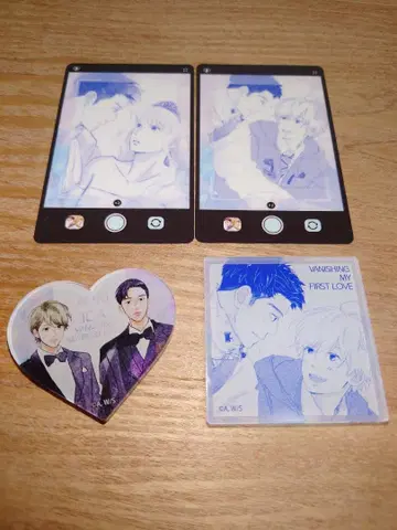 사라진 첫사랑 POP UP SHOP 컬렉션 카드 아크릴 마그넷