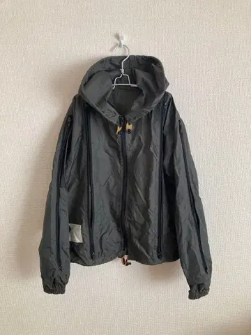 FINAL HOMME 다중 지퍼 나일론 자켓