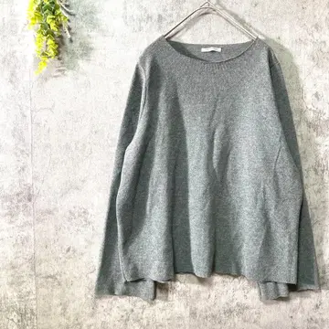 자라 라파룩 긴팔 니트탑 얇은 소재 크루넥 심플 캐주얼