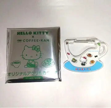HELLO KITTY 커피관 아크릴 키링