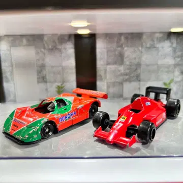 Mazda RX-7 & Ferrari F1 미니카 세트