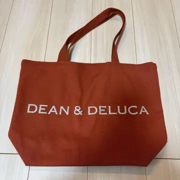 미사용 새상품 딘앤델루카 테라코타 오렌지 토트백 L 사이즈