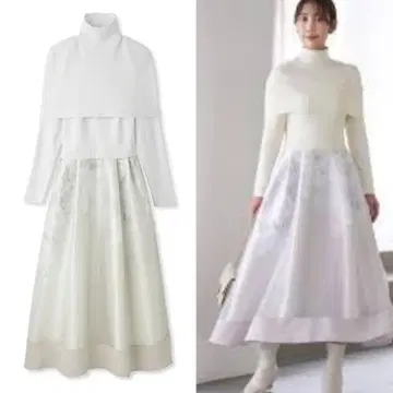 CELFORD 터틀 케이프 부착 도킹 원피스