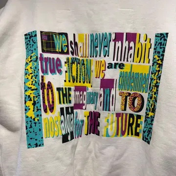 Glorification 크루넥 화이트 코튼