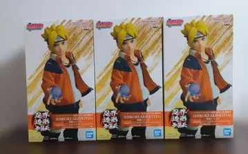 나루토 BORUTO 인계 조형 열전 우즈마키 볼트 피규어 3개 세트