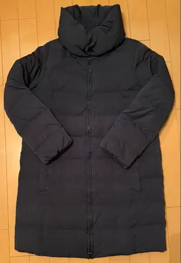 LOUNIE 롱 다운 자켓 블랙