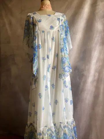 유럽/미국 구매 케이프풍 빈티지 원피스