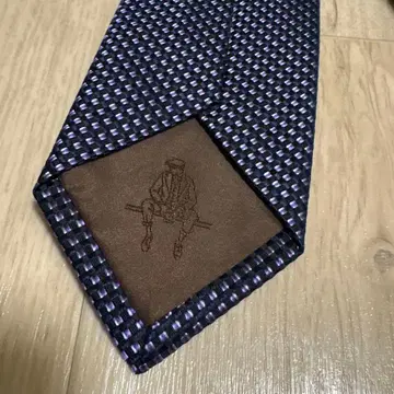 폴 스튜어트 코몬 무늬 실크 넥타이 일본제