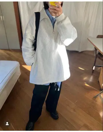 pheeny athletic fleece half zip P/O