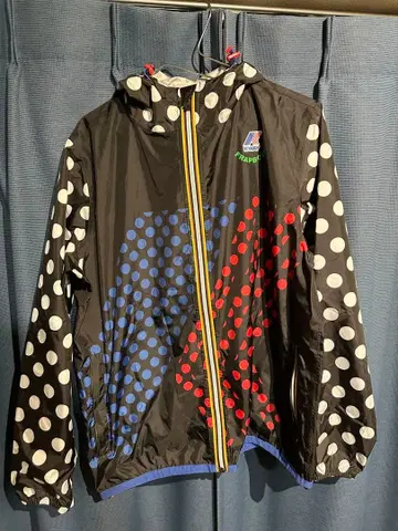 K-WAY FRAPBOIS 폴카 도트 자켓