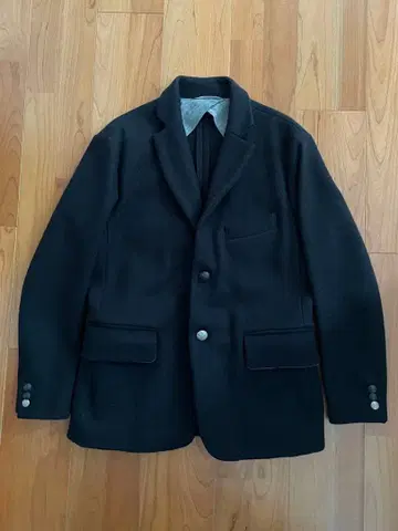 Monitary x BEAMS 울 자켓 블랙 USA 38