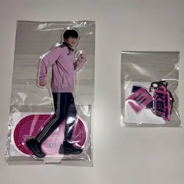 다나카 케이 트라이스톤 연예 사무소 아크릴 스탠드와 키링 세트