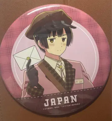 헤타리아 일본 BIG 캔뱃지