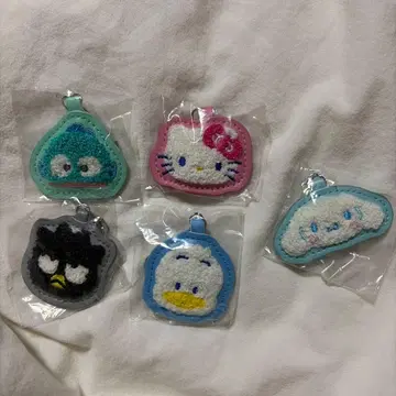 산리오 캐릭터즈 사가라 자수 키링