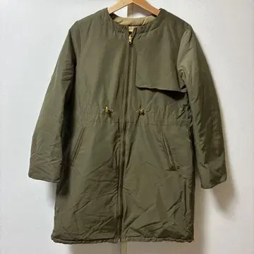 리버서블 롱 퀼팅 다운