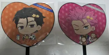 카리스마 후쿠야 미니 하트 부채 특전 이토 후미야 사루카와 케이