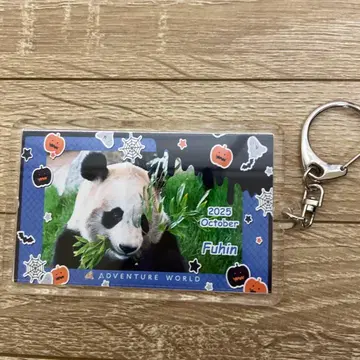 어드벤처 월드 팬더 10월 한정판 후우힌 키링