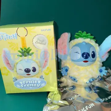 [ 홍콩 ] 스티치 후르츠 피규어 파인애플 디즈니