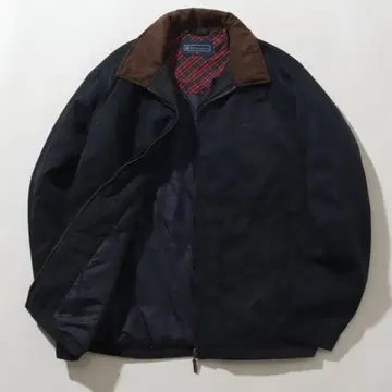 코튼 자켓 코듀로이 옷깃 그린