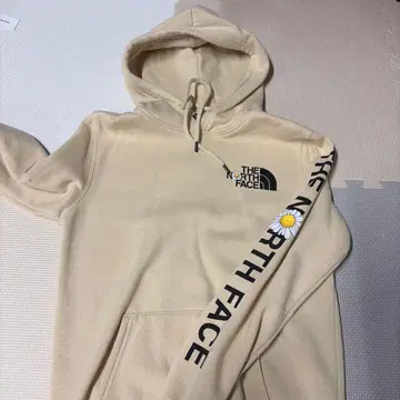 THE NORTH FACE 꽃무늬 후드티 베이지