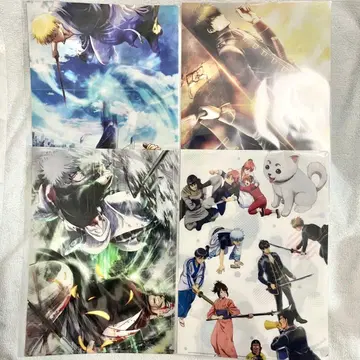 은혼 점페스 애니플렉스 대추첨회 B상 클리어 파일 컴프 세트