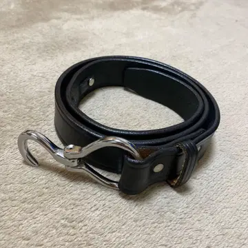 Tory Leather 후크 버클 벨트