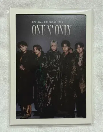 원엔 ONENONLY 2026년 달력