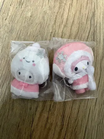 마이멜로디 산타 코스튬 키링 2개 세트