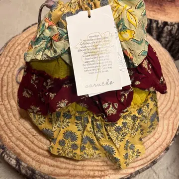 saruche 다색 플라워 복조리