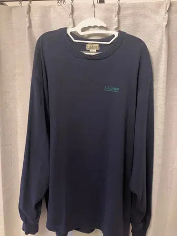 L.L.Bean 네이비 긴팔 티셔츠