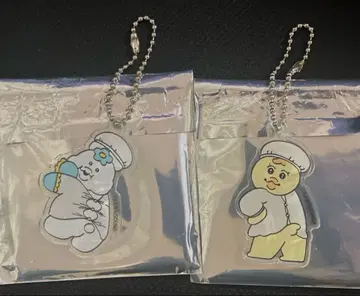 응포챰 급식 아크릴 키링