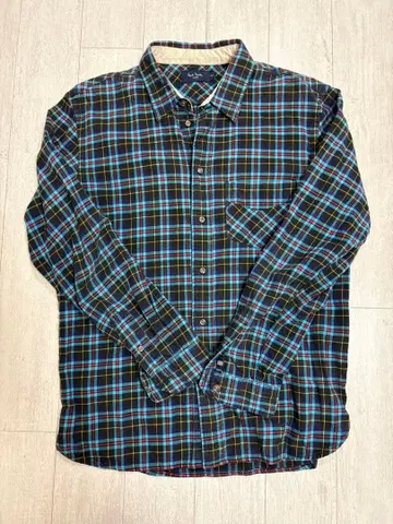 Paul Smith 체크 무늬 긴팔 셔츠 L