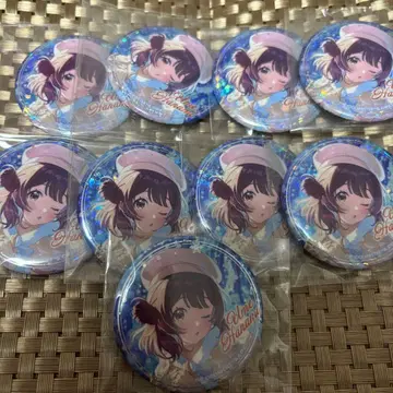 학원 아이돌 마스터 학마스 하나미 유메 크리스마스 캔뱃지 9개