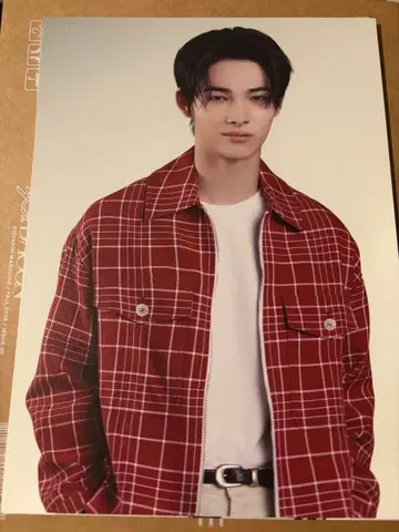 enhypen world 니키 미니 포스터 홀리데이