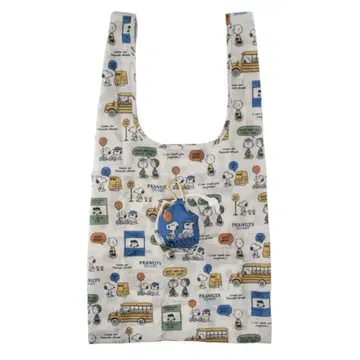 스누피 파우치 포함 에코백 ( PEANUTS STREET )