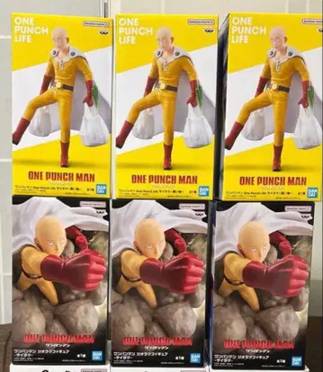 원펀맨 디오라마 피규어 사이타마 쇼핑 6개 세트