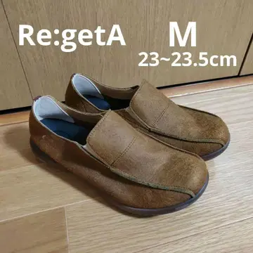 Re:getA 스웨이드 가죽 23~23.5cm