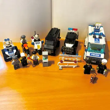 LEGO 레고 시티 폴리스 화이트 바이크 폴리스 트랜스포트 미니 피규어