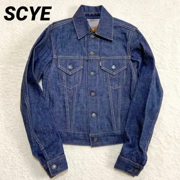 [ 하자품 특가 ] SCYE BASICS 2WAY 데님 자켓 (36)