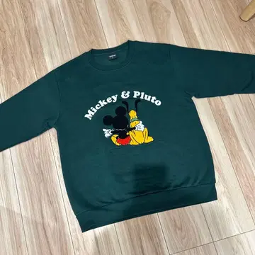 Disney 미키 플루토 맨투맨 M