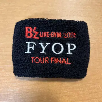 B'z FYOP 투어 파이널 가챠 오사카 한정판 리스트 밴드