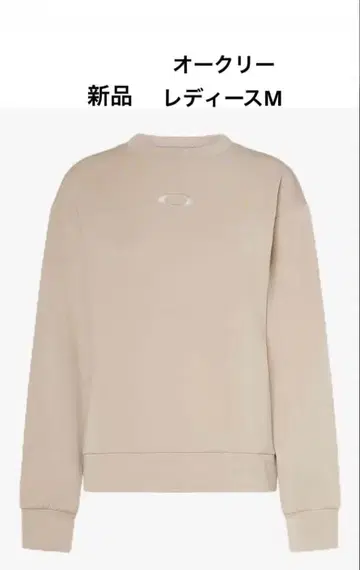 [Oakley] 크루 풀오버 상의 여성용 M 사이즈 베이지