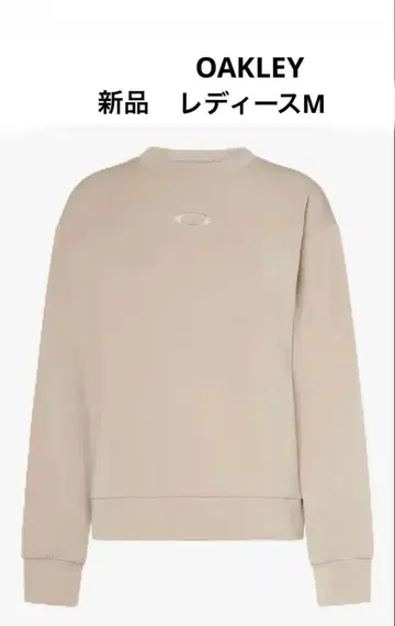 [Oakley] 크루 풀오버 상의 여성용 M 사이즈 베이지