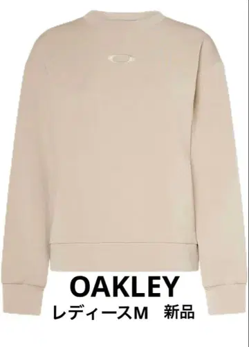 [Oakley] 크루 풀오버 상의 여성용 M 사이즈 베이지