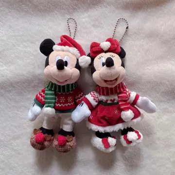 디즈니 크리스마스 2024 인형 배지